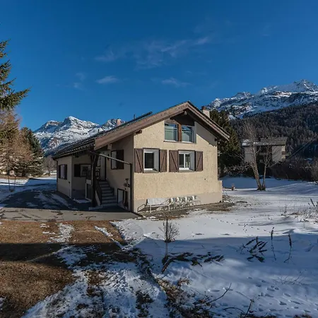 Chesa Lagrev 3 By Interhome شقة *